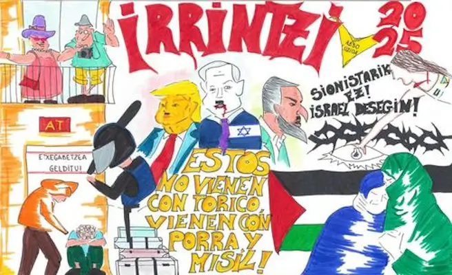 De Fallas a Sanfermines: el antisemitismo popular en la España no tan profunda 2 3 San Fermin Pena Irrintzi w