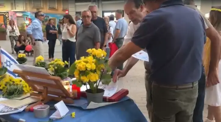 Colectivos judíos y asociaciones de amistad recordaron el 7-O en varias ciudades españolas 5 7 O Segundo Aniversario Murcia 2