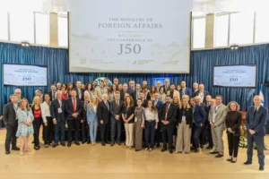 Inicio 5 ACOM y la Comunidad Judía de Barcelona representan al judaísmo español en el III Foro J50 contra el antisemitismo