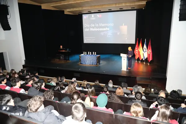 Alcobendas Dia Internacional del Holocausto alcaldesa Rocio Garcia Alcantara 2