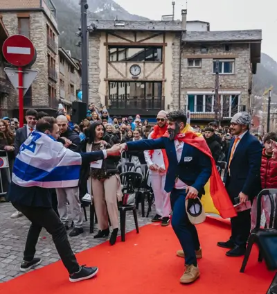 Andorra organiza un carnaval con la ejecución simbólica de una figura marcada con la estrella de David 3 Andorra antisemitismo 2