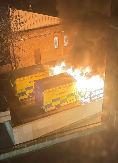 Antisemitismo ambulancias Londres Golders Green 1