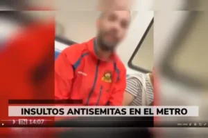 Antisemitismo en el Metro de Madrid: identifican al hombre que acosó a una joven en la Línea 1