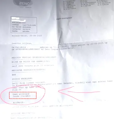 Suspenden a un médico belga por escribir As Weissman 1