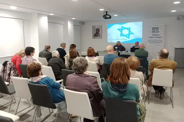 El sionismo, entre la historia y la memoria: conferencia en Valencia de Fontana Tormo 1 Asociacion Judeo Cristiana Valencia 1