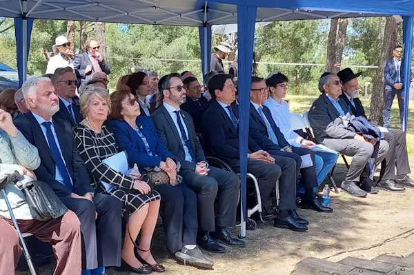 "El antisemitismo necesita muy poco para resurgir" 1 Autoridades en Yom Hashoa 2025