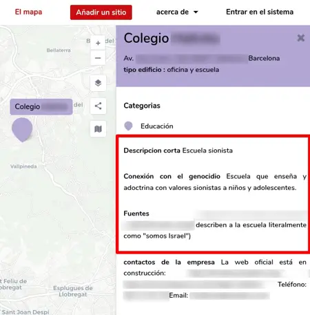 Un mapa que señala negocios judíos e israelíes en Cataluña revive los fantasmas del pasado nazi 2 Barcelonaz 2