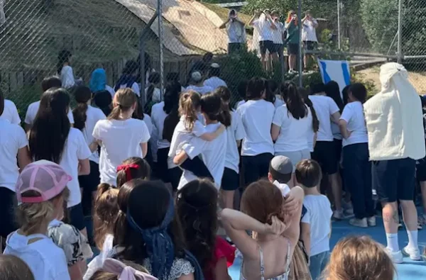 Los niños del colegio judío de Madrid vivieron su "Matán Torá"