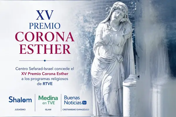 Centro Sefarad-Israel reconocerá a los programas religiosos de RTVE con el XV Premio Corona Esther