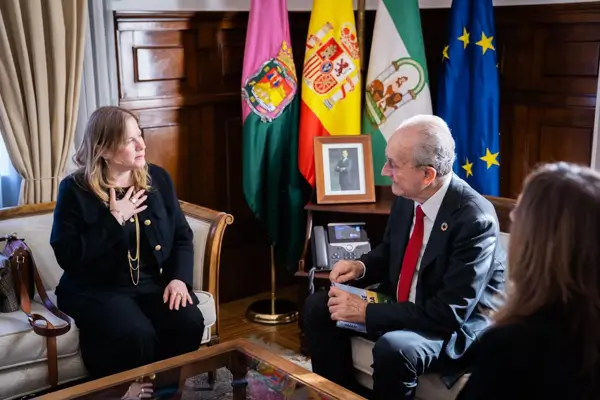 La embajadora en funciones de Israel visitó Málaga y se reunió con el alcalde De la Torre Prados 1 Dana Erlich en Malaga 1