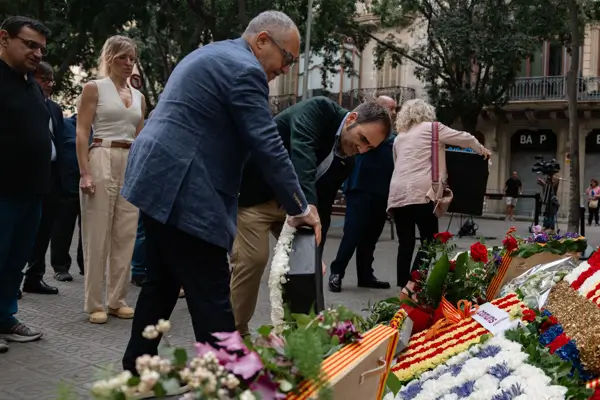 La comunidad judía participa por primera vez en la ofrenda de la Diada de Cataluña 1 Diada 2025 4