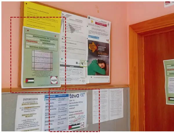 Queja contra un médico de Granada por carteles políticos anti-israelíes y promover el boicot a Teva 3 Doctor Lorda 3