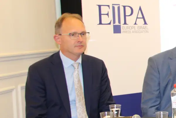 Eurodiputados y expertos reivindican en Bruselas el diálogo entre la UE e Israel frente a las propuestas de sanciones 5 EJA Bert Jan Ruissen Paises Bajos ECR