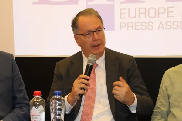 Eurodiputados y expertos reivindican en Bruselas el diálogo entre la UE e Israel frente a las propuestas de sanciones 4 EJA Nicolas Pascual de la Parte