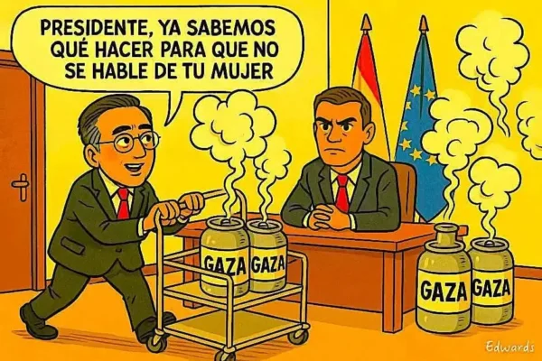 La cortina de humo de Sánchez frente a la corrupción