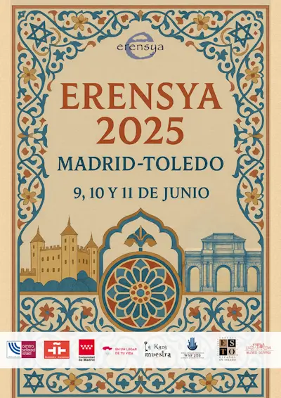 La VII Cumbre Erensya reúne en España a líderes y voces del judaísmo sefardí internacional 2 Erensya 2025 Cartel 1