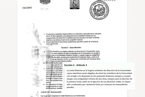 Estatutos CJAL Seccion 2