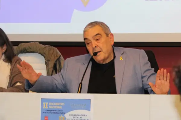 La nueva consigna de Esteban Ibarra y de la Coordinadora estatal: "Basta ya de antisemitismo ¡Decidimos luchar!"