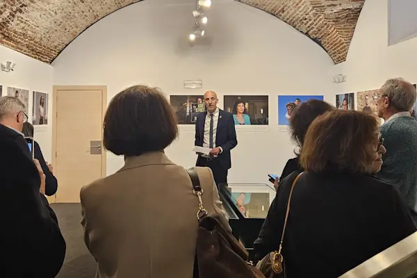 "El 7-O en español:<br>Del dolor a la esperanza" 1 Exposicion Centro Sefarad Israel 7 octubre