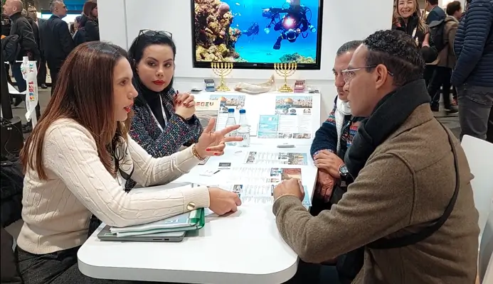 Turismo, seguridad y percepción: "Israel es según índices internacionales uno de los países más seguros" 4 FITUR 2026 Stand de israel 2