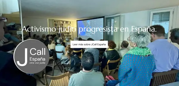 JCall, la "otra voz judía" que desafía a la mayoría comunitaria en España con su discurso de izquierdas y crítica a Israel 1 JCall Sitio Web