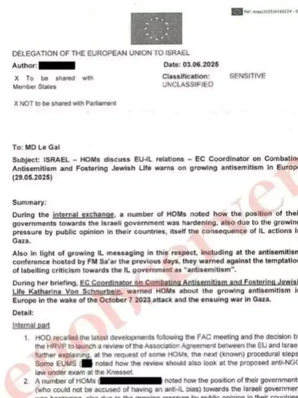WJC y otras organizaciones judías suman su apoyo a Von Schnurbein, acosada por la izquierda europea 1 Katharina von Schnurbein acta