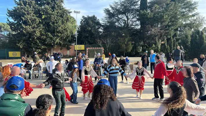 Maccabi Barcelona Inauguracion 3 Bailes
