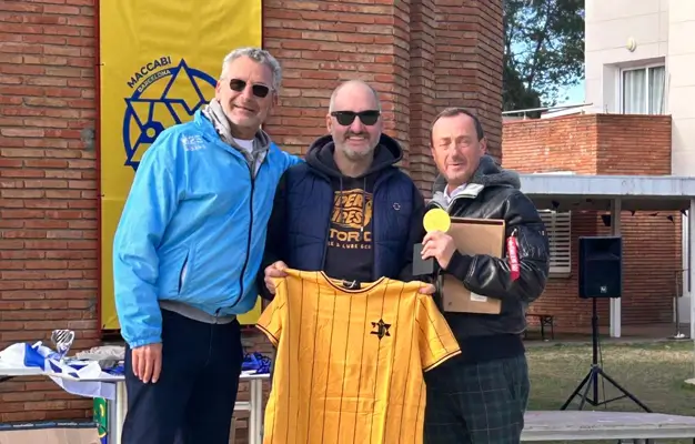 Maccabi Barcelona Inauguracion 4 Directivos