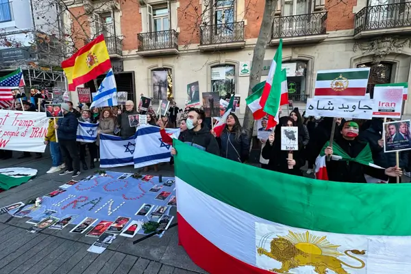 Apoyo de CELCA a la manifestación de Mujeres Libres de Irán en Madrid, en solidaridad con el pueblo iraní