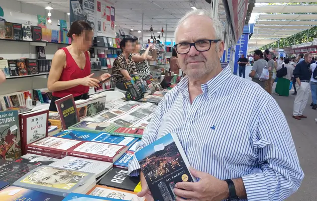 Nagrela, una página judía en medio del océano de títulos en la Feria del libro de Madrid 2 Nagrela 1 Ruben Lerner y lirbo de Momi