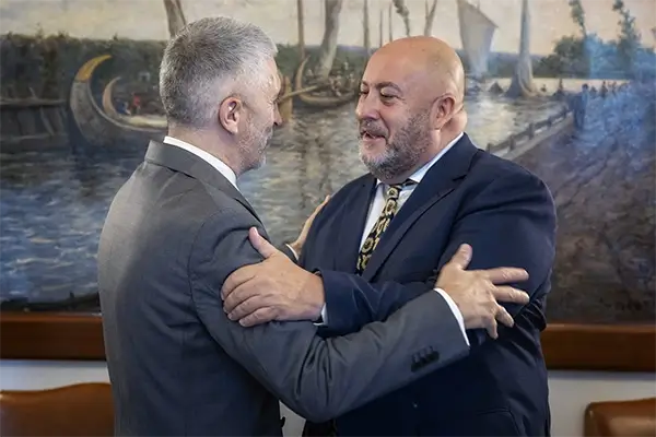 El presidente de la FCJE se reúne con Marlaska para abordar el aumento del antisemitismo 2 Obadia Marlaska