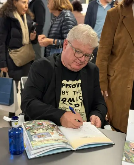 La masacre del 7 de octubre llega a Alcobendas contada en viñetas 1 Ouri Fink 5