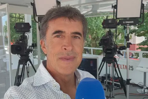 Perico Delgado: "Qué gran negocio el que haya vendido las banderas palestinas"