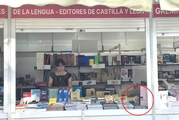 "Los protocolos de los sabios de Sión" en el stand del Instituto Castellano y Leonés 1 Protocolos 3
