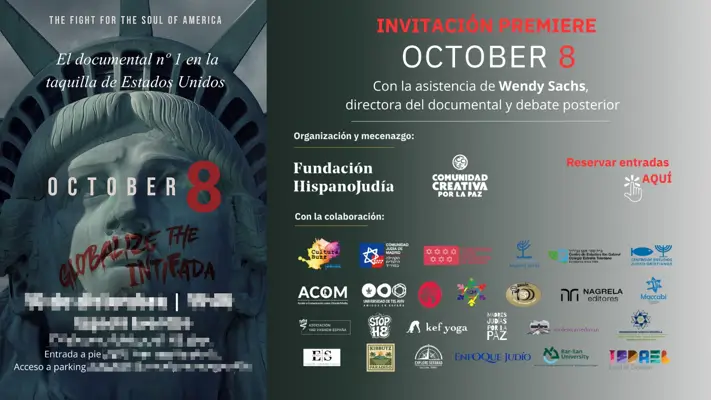 8 de Octubre,<br>el día después de la masacre 1 Proyeccion October 8 globalize the intifada