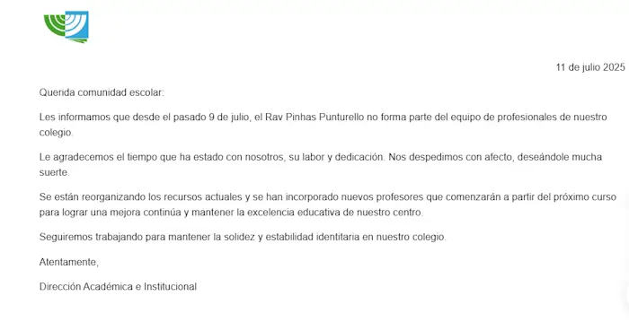 Desconcierto y quejas en la comunidad judía de Madrid por el cese del rabino Pinhas Punturello 3 Punturello 4