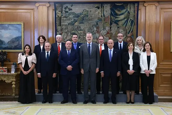 Audiencia de Su Majestad el Rey Felipe VI con representantes de la FCJE