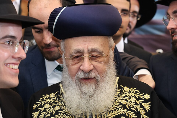El Gran Rabino de Israel entre 2013 y 2024, Itzjak Yosef, visitará Barcelona la semana que viene