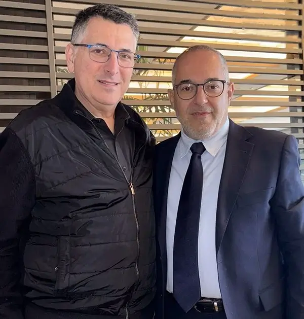 La CIB se incorpora al foro internacional J50 impulsado por el Ministerio de Exteriores de Israel 1 Raymond Forado con Guidon Saar el 21.2.25