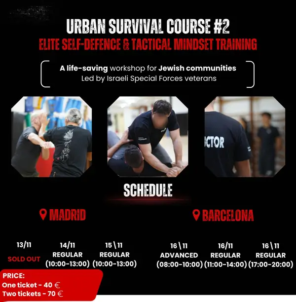 Taller de autodefensa y resiliencia para proteger la identidad y fortalecer la comunidad judía 1 Selfdefense 1 1