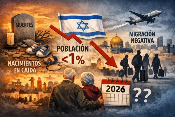 Israel ante un giro histórico: el crecimiento demográfico cae por primera vez por debajo del 1%