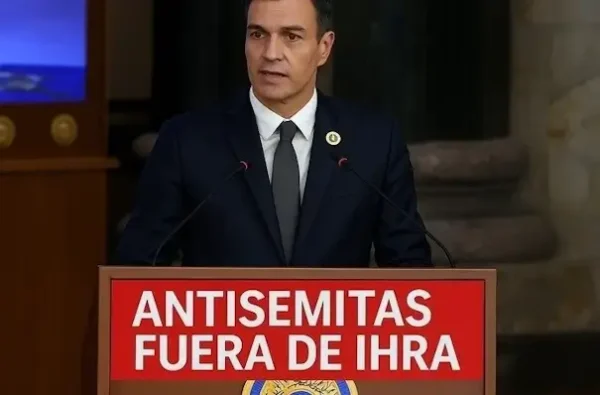 Pedro Sanchez, antisemitas fuera de IHRA
