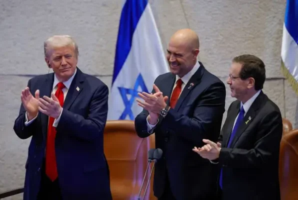 Donald Trump en la Knéset: "La larga y dolorosa pesadilla ha terminado"