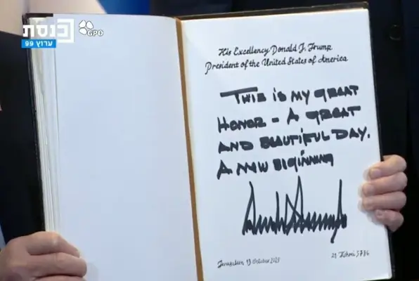 Donald Trump en la Knéset: Trump en Jerusalen 2 13.10.2025
