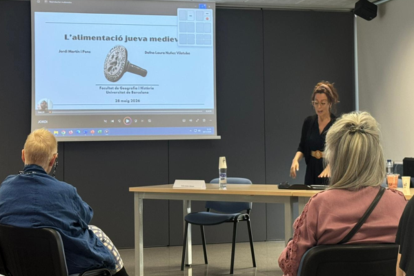 Las jornadas sobre cultura e historia judía reúnen a unas 60 personas en la Universidad de Barcelona 2 UBA 2