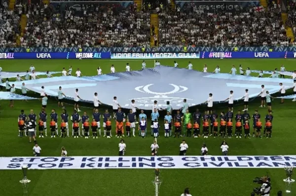 Macabi Europa exige explicaciones a la UEFA por la pancarta propalestina en la Supercopa