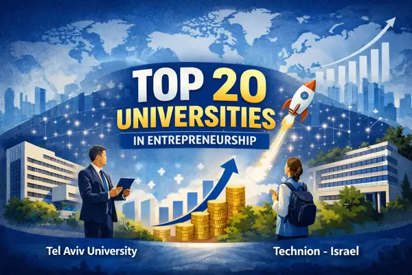 La Universidad de Tel Aviv y el Tejnión entre las 20 mejores del mundo en emprendimiento