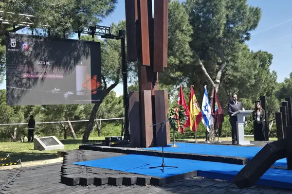 Yom Hashoa Madrid Monumento a la shoa 1