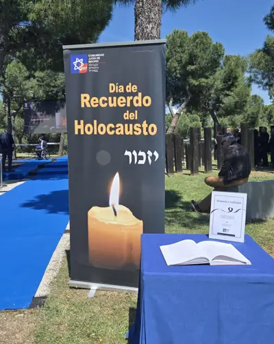 Yom Hashoa Madrid Monumento a la shoa 2